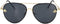 Fashion Culture Women's Buzzed Bee Charm 60mm Aviator Sunglasses (Black)...