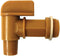 Lumax LX-1725 3/4” Male Barrel Faucet with EPDM Gasket. For use with 15, 30, & 55 Gallon Plastic or Steel Drums. Tough & Durable Polyethylene mate...