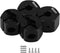 4Pcs Aluminum Alloy Wheel Hex Drive Adapter Hexagon 12mm with Pins for Axial SCX10 I II HSP HPI Tamiya CC01 1/10 RC Crawler Car Model Part (10mm B...