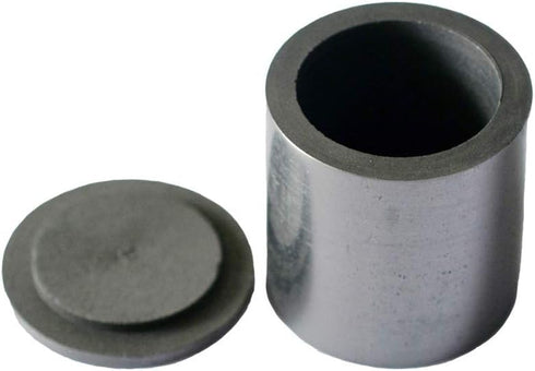 OTOOLWORLD Smelting Lab Graphite Crucible with Cover Lab Supply 20MM X 20MM...