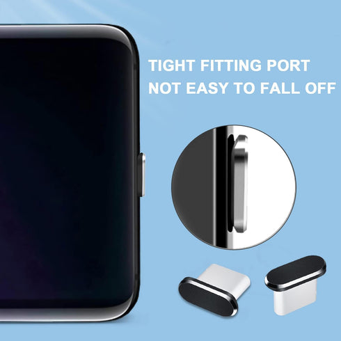 USB C Dust Plug Dust Cover for Phone USB Type C Charging Port Speaker Anti Dust Protection Cover Kit......