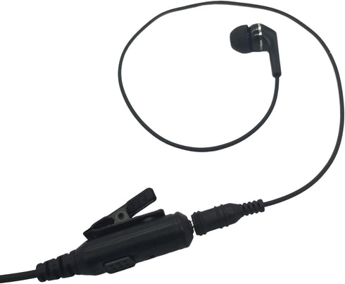 1 Pin 2.5mm Jack Ptt Mic Earpiece Headset Ear Piece Earbud for Motorola Talkabout Walkie Talkie mh230r fr60 mr350r t470 t380 t100 t200tp t260tp t2...