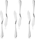 6pcs Stainless Steel Butter Knife, Cheese/Butter Spreaders, Breakfast Spreads Knives,Cheese and Condiments(Silver...