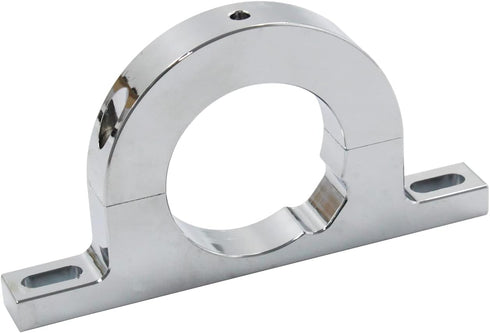 Aluminum Universal Steering Billet 2" Steering Column Keyed No Drop Mount for Most Common Fit for GM GMC Chevy Dodge Ford 2" Hole Brushed Underdas...