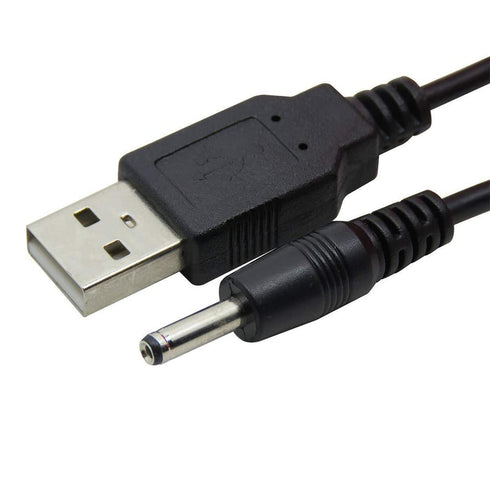 USB to DC 3.5mm Cable, 1m/3.3ft 5V DC Power Cord USB Male to DC 3.5mm x 1.35mm Male Barrel Jack Plug Adapter Connector Charging Cable...