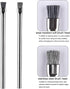 2pcs Stainless Steel Aquarium Algae Brush Fish Tank Landscaping Stone Cleaner...
