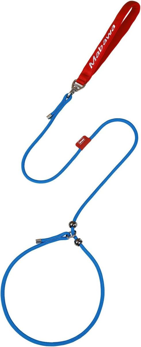 Slip Lead Dog Leash, 5 FT Dog Training Leash with Metal Stopper, Durable No Pulling Dog Lead Leash with Comfortable Handle, Nylon Heavy Duty Rope ...