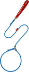 Slip Lead Dog Leash, 5 FT Dog Training Leash with Metal Stopper, Durable No Pulling Dog Lead Leash with Comfortable Handle, Nylon Heavy Duty Rope ...