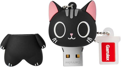 USB Flash Drive, 8GB / 16GB / 32GB / 64GB USB2.0 Cute Shape USB Memory Stick Date Storage Pendrive Thumb Drives Gift(32GB,Big Eye Cat)...
