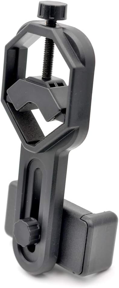 Smartphone Microscope Adapter Mount, Universal Phone Scope Mount, Work with Telescope Spotting Scope Microscope Monocular Binocular - Fits iPhone,...