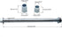 15mm Front or Rear Wheel 9" (230mm) Axle with Spacers for XR50 CRF50 70cc 90cc 110cc 125cc...
