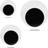 Giant Wiggle Googly Eyes with Self Adhesive Large Black Plastic Eyes for Crafts 2 Inch 3 Inch 4 Inch Set of 8...