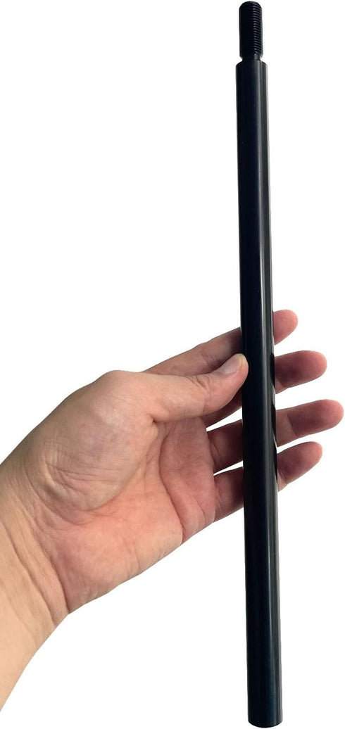 Pursuestar 12 Inch Long Black Aluminum Shift Knob Extender Extension for 5 6 Speed Manual Gear Shifter Lever M12 12X1.25...