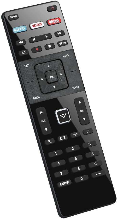 Replacement Remote for Vizio Smart TV Remote XRT-122 and Vizio Smart TV 4K UHD HDR HDTV SmartCast Internet Vizio D E Series LED LCD 24 28 32 39 40...