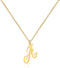 Gold Heart Initial Necklaces for Women, Minimalist Initial Heart Necklaces for Her, Dainty Alphabet Letter Pendant Necklaces Gift Jewelry...