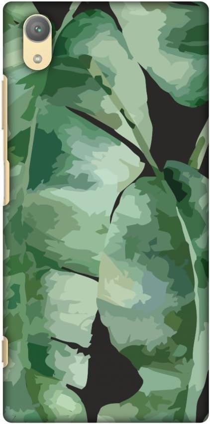 AMZER Slim Fit Handcrafted Designer Printed Snap On Hard Shell Case Back Cover with Screen Cleaning Kit Skin for Sony Xperia Xa1 Plus - Overlapped...