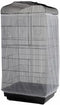 Adjustable Birdcage Seed Catcher Feather Catcher Bird Cage Cover Net Airy Soft Skirt Guard Birdcage Nylon Mesh Netting for Parrot Macaw Parakeet R...
