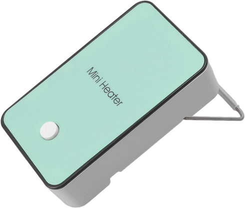 Mini Air Heater, Desktop Heater with Rotatable Bracket Cyan Mute Quick Heating Electric Air Warmer for Home Room Office (US Plug 110V)...