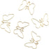 20 Pcs Butterfly Paperclip Bookmark Metal Art Clips Office Supplies Set Binder Folders Metal File Holder for Notebooks Scrapbooks File Organizer, ...