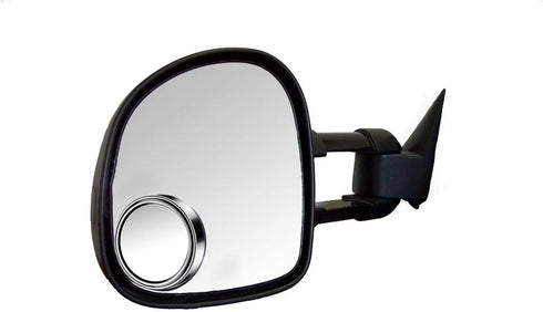 2pc 3” Adjustable large Round Stick-on Convex Spot Mirror, big HD Glass Convex Rear View Mirror,Strong Adhesive Blind Spot Mirror for Car, Van, SU...