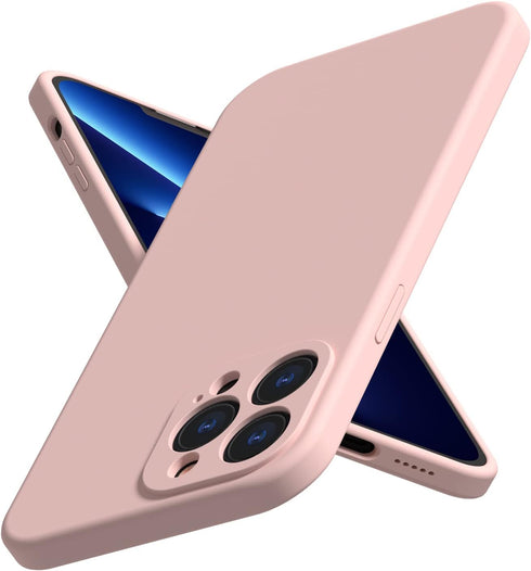 ABITKU Silicone Compatible with iPhone 13 Pro Case 6.1 inch 2021, with Camera Protection, Liquid Silicone Gel Rubber Full Coverage Phone Case with...