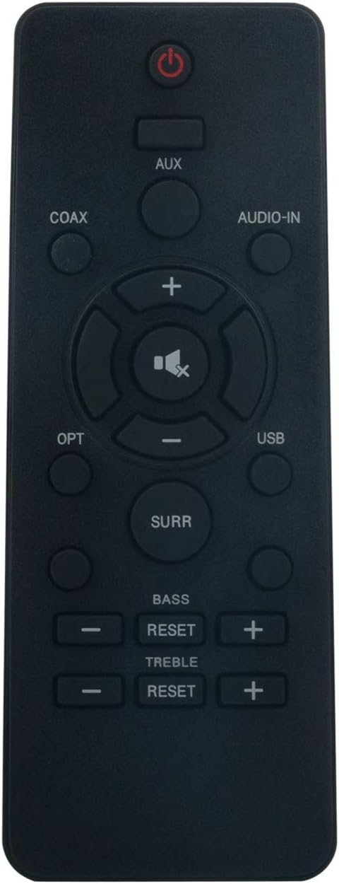 996510059695 Replacement Remote Control fit for Philips Soundbar HTL2101 HTL2101A HTL2151 HTL2101/F7 HTL2101A/F7 HTL2151/F7...