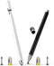 Stylus Pens for Touch Screens, Capacitive Pen High Sensitivity Disc Tip, Magnetism Cover Cap, Universal for Apple/iPhone/iPad pro/Mini/Air/Android...