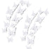 24pcs 3D Butterfly Removable Mural Stickers Wall Stickers Decal for Home and Room Decoration (White-24pcs)...