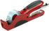 2 in 1 Red Multifunctional Stapler Desktop Tape Dispenser Office Supplies Stapler Tape Holder...