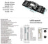Fashion Mens Binary Sports Watch Digital LED Matrix Waterproof Outdoor Casual Black Bracelet Square Blue Backlit Watches...