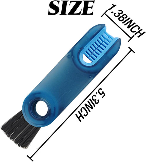 RONYOUNG 6PCS 3 in 1 Multipurpose Bottle Gap Cleaner Brush, Cup Cover Cleaning Brush, Cup Crevice Cleaning Tools, Water Bottle Cleaner Brush, Home...