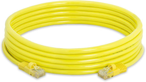 Cmple - Cat5e Ethernet Cable 15 ft, 350 MHz UTP Cat 5e Ethernet Patch Cord, 1Gbps Network LAN Cables, RJ45 Connectors, Compatible with Laptop, Mod...