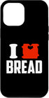 iPhone 15 Plus Bread Lovers Heart Carb Gluten Pastry Chef Baker Case...