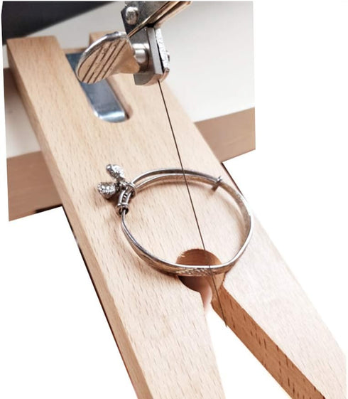 Bench Pin Clamp Set V-Slot for Workbench Wooden Jewelry Making Tool JZ-V-1...