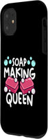 iPhone 11 Soap Making Queen Natural Ingredients Soap Dealer Soapmaking Case...