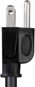 Monoprice Extension Cord - NEMA 5-15P to NEMA 5-15R, 10 Amp, 1250 Watt, 125 Volt, 18AWG, 10 Feet, Black...