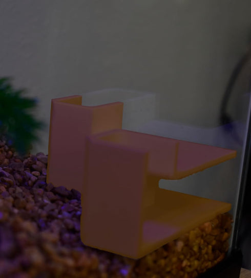 Chatelet REEFSHAPE - Aquarium Underground Tunnel | Fish & Shrimp Hideout for Aquariums | Unique Underground Viewing Tunnel | Made in USA (Corner T...