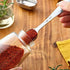 MEKBOK Heavy Duty Stainless Steel Metal Measuring Spoons for Dry or Liquid, Fits in Spice Jar, Set of 6...