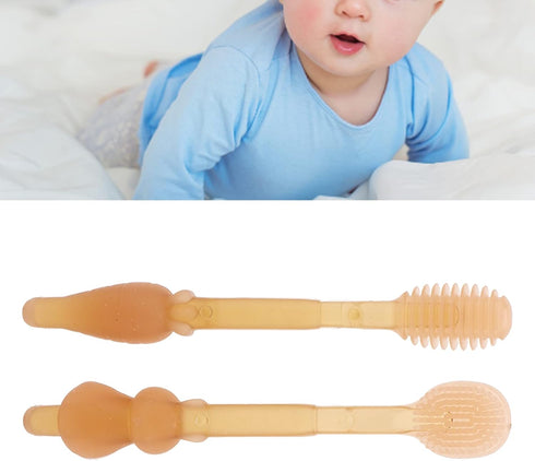 VBESTLIFE Baby Finger Toothbrush Set, Silicone Clean Tongue Close Arrangement Toddler Oral Brush...