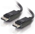 C2G Legrand DisplayPort 1.2 Male to Male Displayport Cable, Black Display Port Cable, 3 Foot Digital Display Cable, 8k Display Port, 1 Count, C2G ...