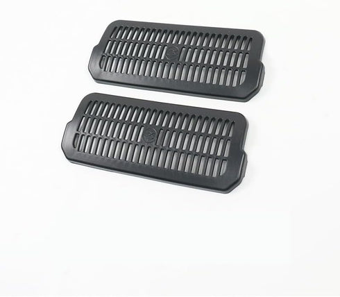 Tesla Model 3 updated rear seat air vent mask, snap fit installation of rear seat air conditioning vent grille protector, compatible with Tesla Mo...