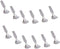 Stainless Steel TEA/COFFE AND Spice Box Spoons Set of 12 (Silver) (Small Tea spoon)...