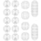 Shintop Cable Clips, 16 Pack White Cord Holder Adhesive Cable Organizer Wire Holder for Organizing Phones Chargers Desk Nightstand Car...