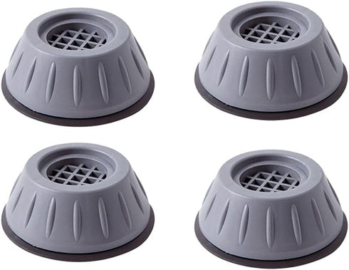 MWELLEWM Shock and Noise Cancelling Washing Machine Support, Plastic Noise Reducing Anti Slip Anti Vibration Rubber Washing Machine Feet Pads, Ant...