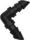 60 Pack Drip Irrigation 1/4" Barbed Elbow Fittings, Barbed Connectors for 1/4 Inch Irrigation Tubing Drip Line 90 Degree Elbow for Drip Sprinkler ...