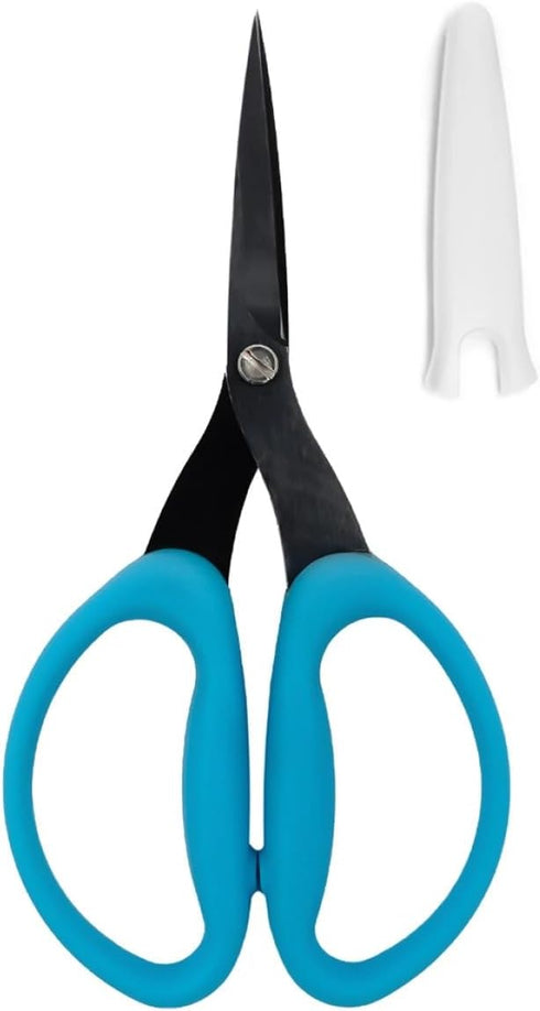 Karen Kay Buckley® Perfect Scissors™, Medium 6-inch #KKBPSM Micro-Serrated Non-Slip Blades for Appliqué, Fabric Trimming, Quilting, Sewing, Patchw...