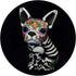 Day Of The Dead French Bulldog Sugar Skull Frenchie Lovers PopSockets PopGrip: Swappable Grip for Phones & Tablets PopSockets Adhesive PopGrip...
