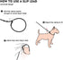 Dog Ultra-fine Leash,slip leads for dogs,Pet Training Leash,Training ?leading and holding suitable for Small,Medium or Large Dogs (black, 1.4M lon...
