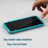 Ibywind Screen Protector For Xiaomi 11 Lite 5G NE/Mi 11 Lite 5G/4G,with 2Pcs Tempered Glass,1Pc Camera Lens Protector,1Pc Backing Carbon Fiber Fil...
