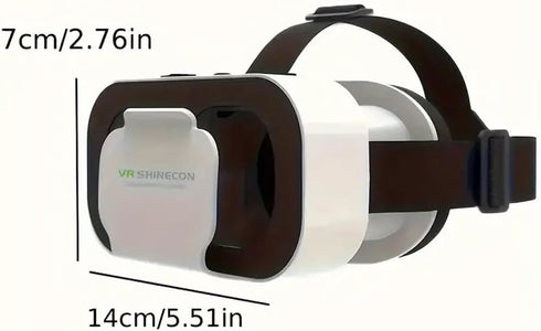 VR Headset for iPhone or Android Phone,Virtual Reality 3D Glasses Headset Helmets,Compatible 4.7-6.5 inch Mobile...